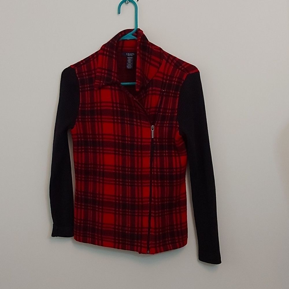 Chaps Sweater Jacket Size XSmall